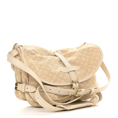 Louis Vuitton Monogram Mini Lin Saumur Dune 3 of 13