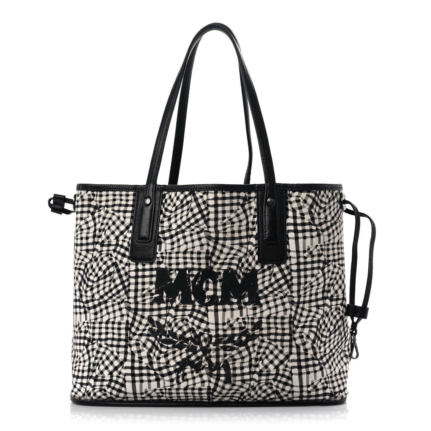 Visetos Large Liz Reversible Shopper Tote Black