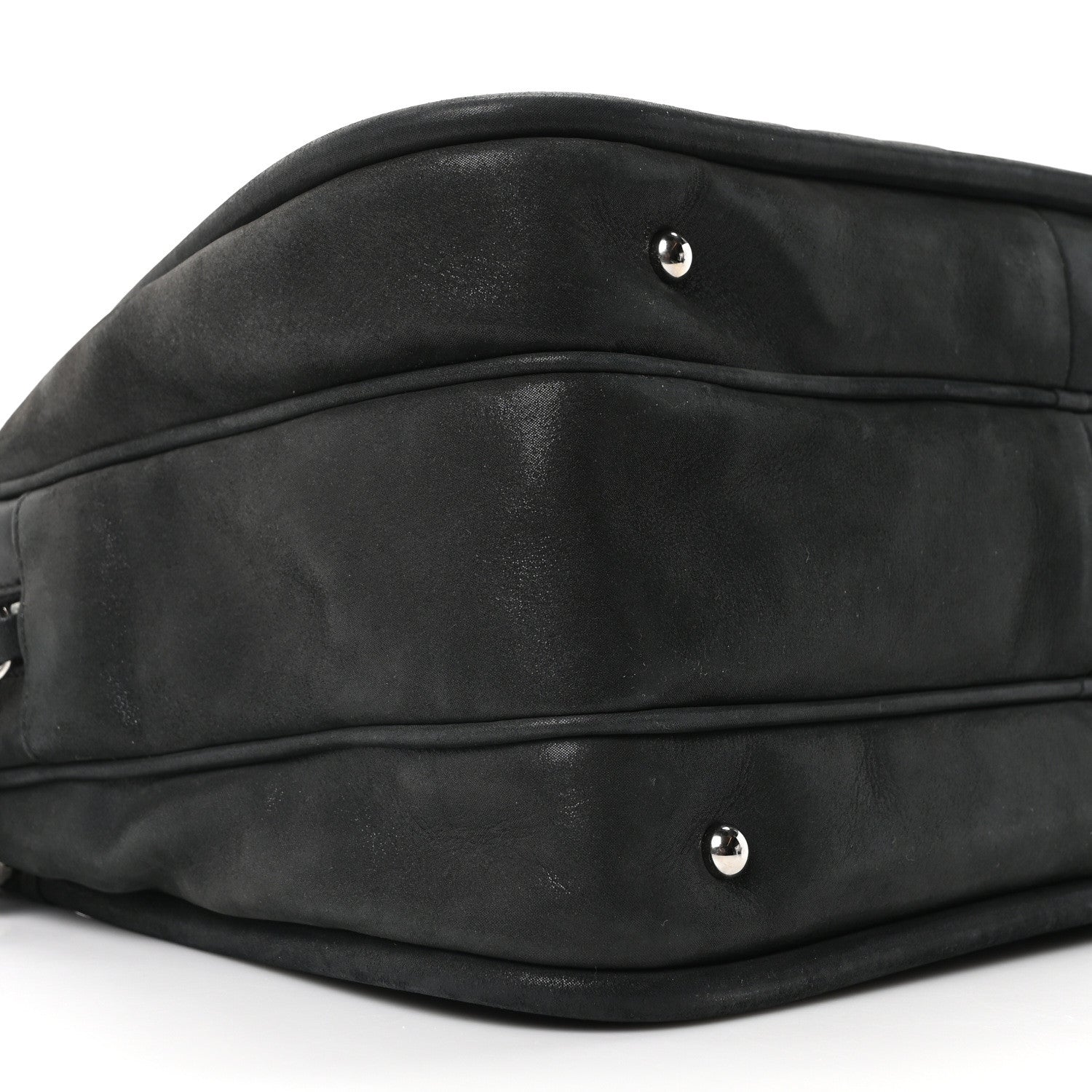 Chanel Iridescent Calfskin Quilted Relax CC Camera Case Black 17 of 19