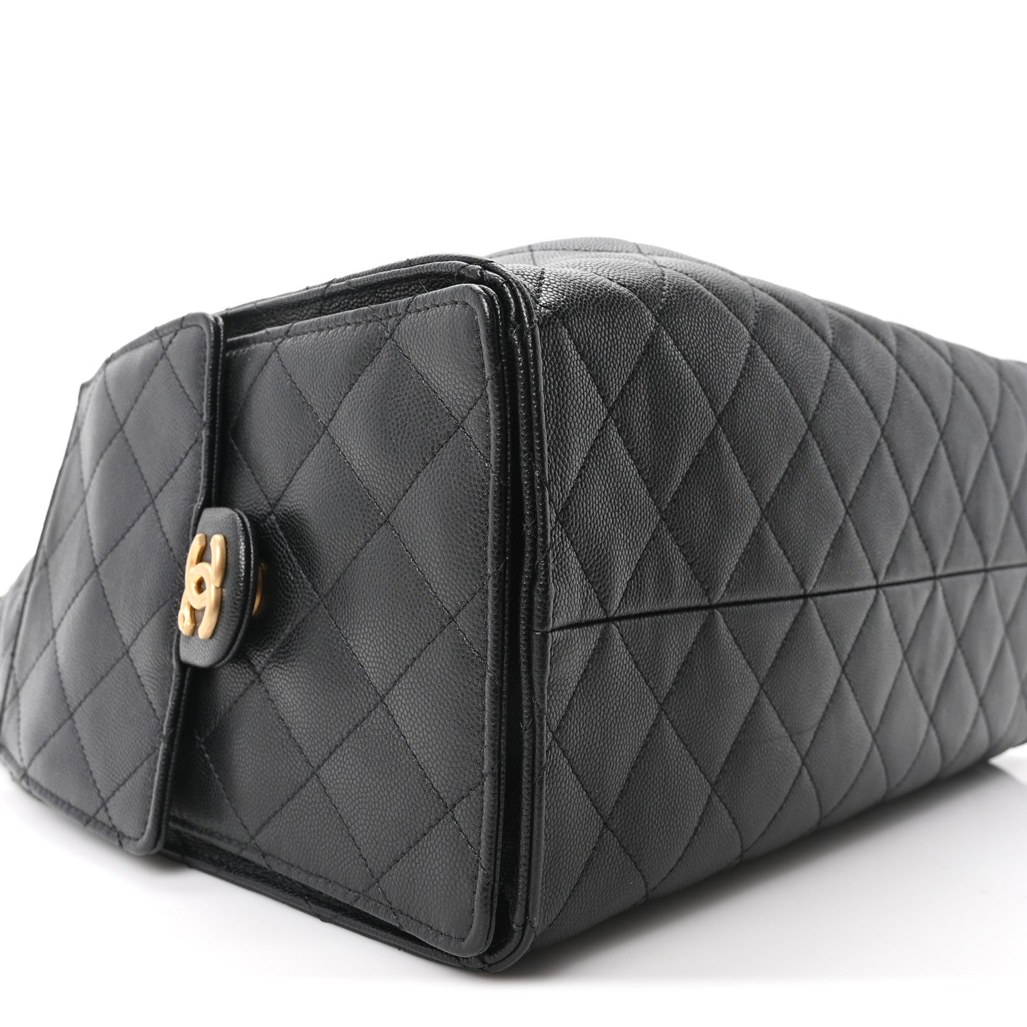 Chanel Caviar Quilted Medium Chanel 25 Handbag Black 10 of 11