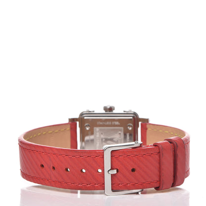 Louis Vuitton Stainless Steel Epi 23mm Emprise Quartz Watch 4 of 8