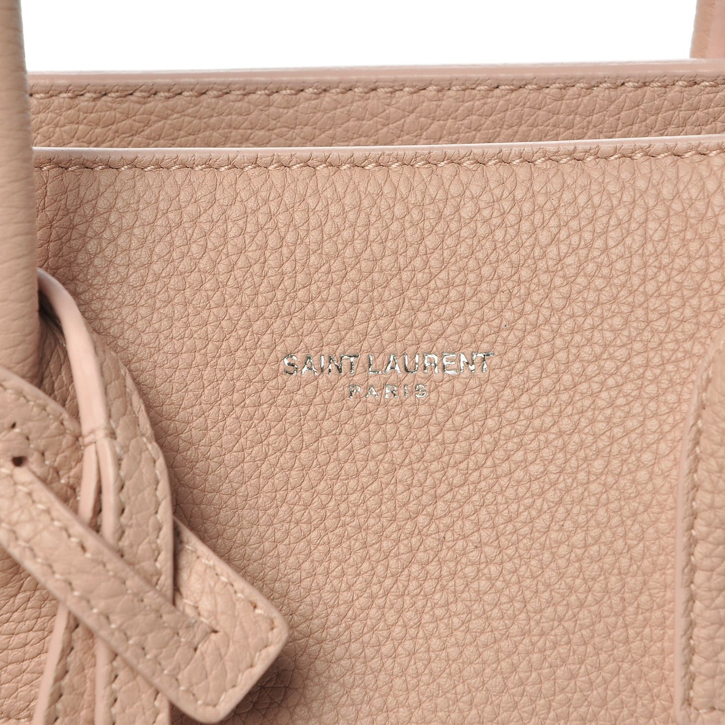 Grained Calfskin Baby Sac De Jour Souple Rose