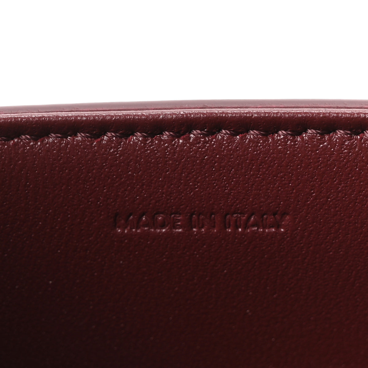 Supple Grained Calfskin Teen Nino Light Burgundy