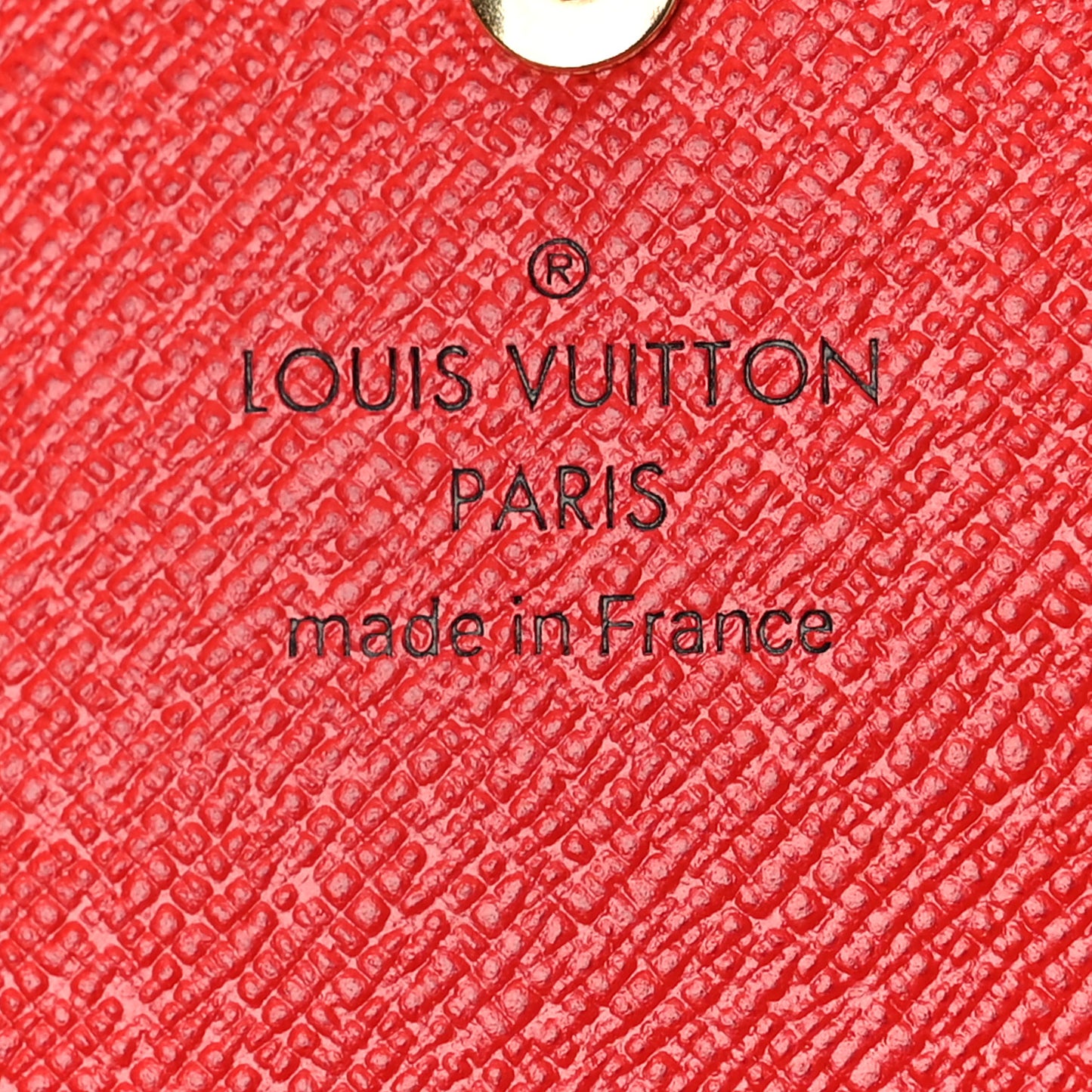 Monogram Sarah Wallet NM Coquelicot