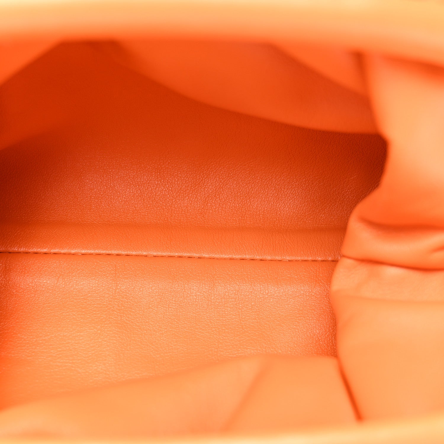 Bottega Veneta Butter Calfskin The Mini Pouch Light Orange 5 of 10