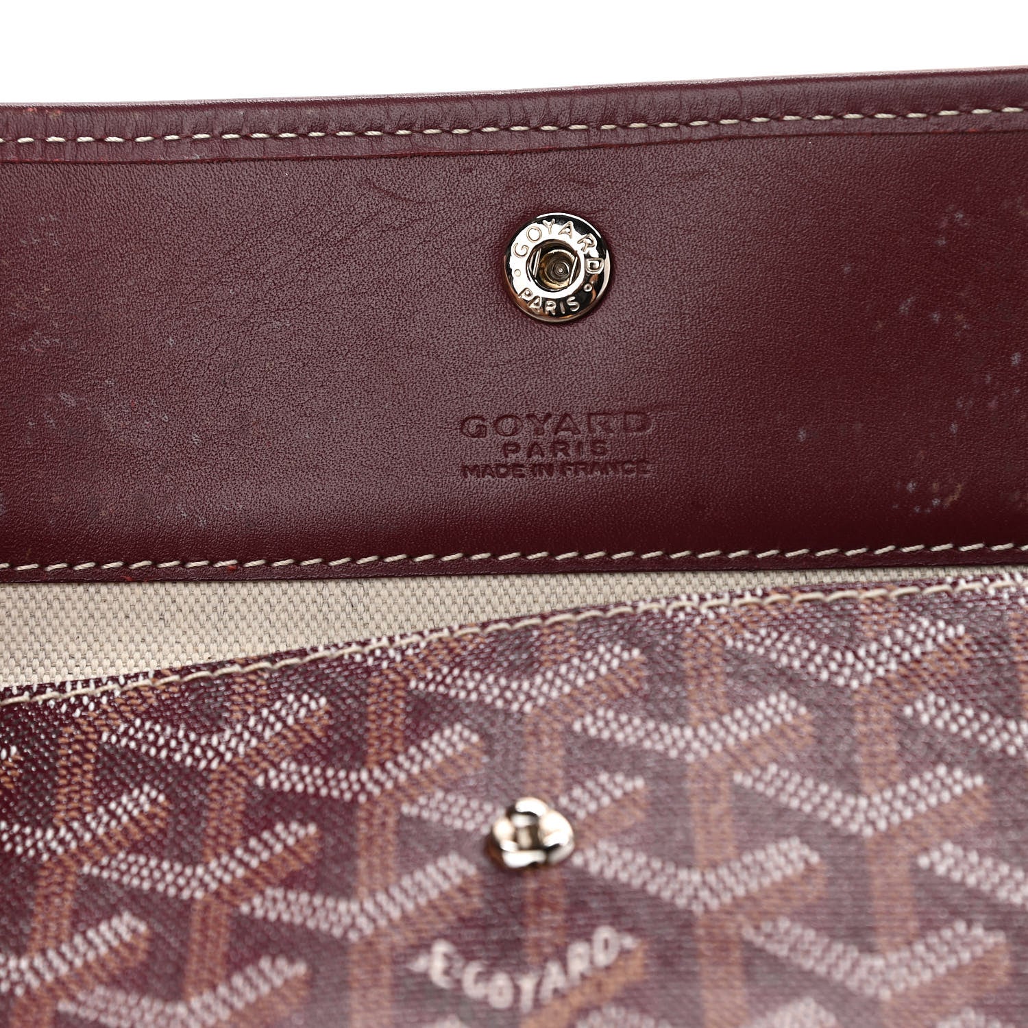 Goyard Goyardine Saint Louis PM Bordeaux 14 of 15