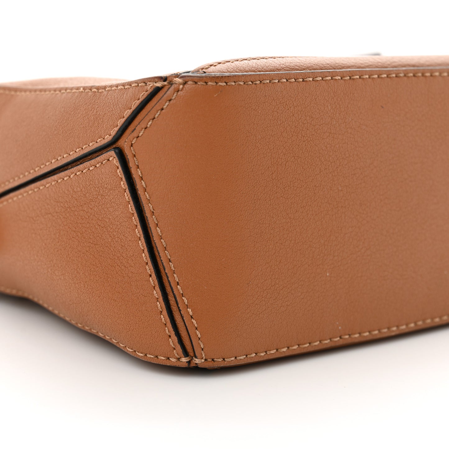 Calfskin Mini Puzzle Bag Tan