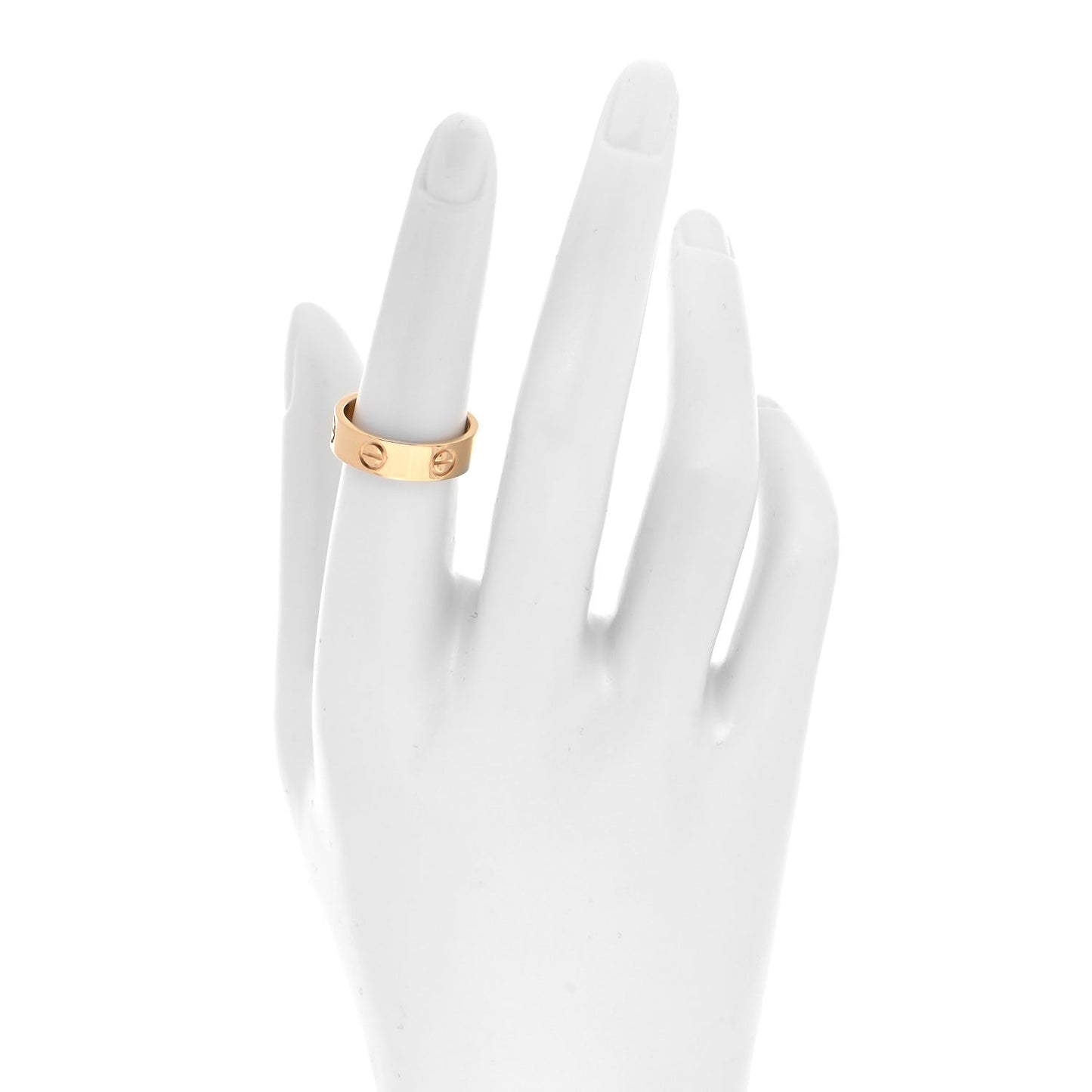 18K Yellow Gold 5.5mm LOVE Ring 53 6.25
