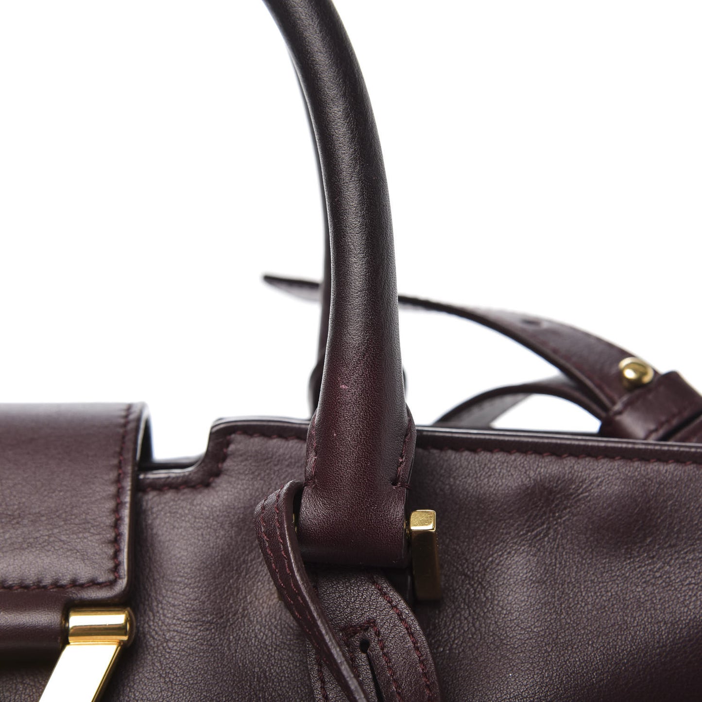 Calfskin Small Classic Y Cabas Bordeaux