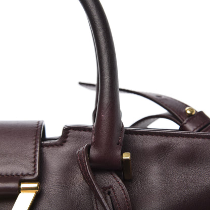 Saint Laurent Calfskin Small Classic Y Cabas Bordeaux 9 of 15
