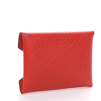 Louis Vuitton Epi Small Kirigami Pochette Insert Coquelicot 2 of 5