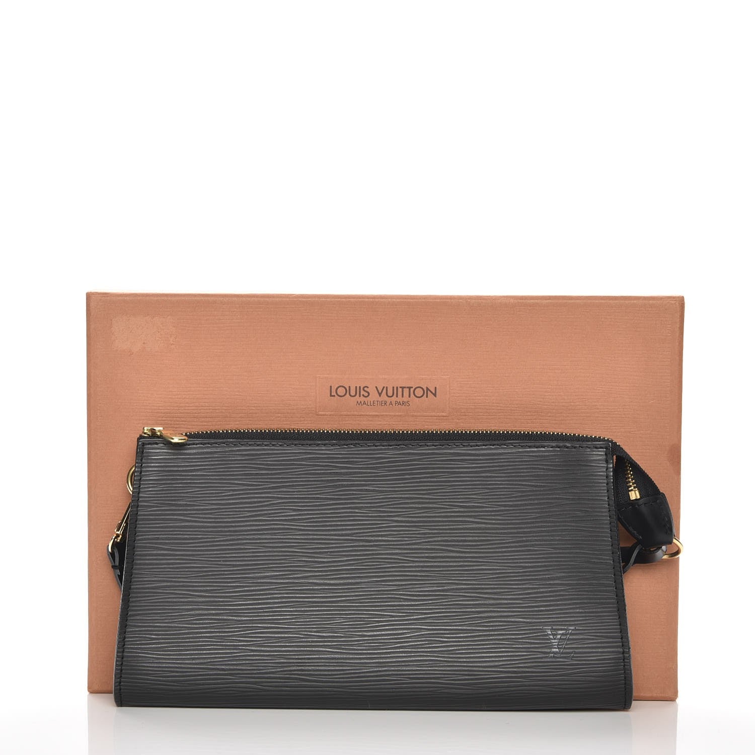 Louis Vuitton Epi Pochette Accessories 24 Black 8 of 8