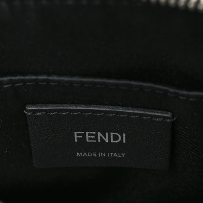 Fendi Vitello Dolce Crystal Croc Tail Mini By The Way Boston Bag Black Multicolor 6 of 10