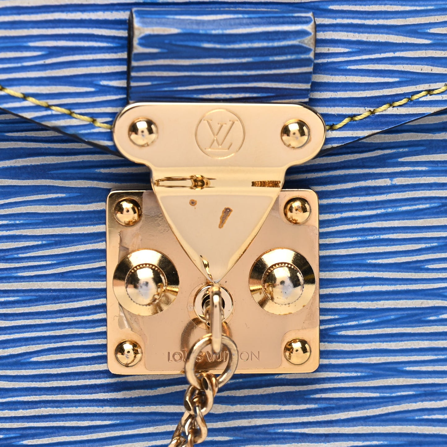 Epi Reverse Monogram Pochette Metis Denim Light