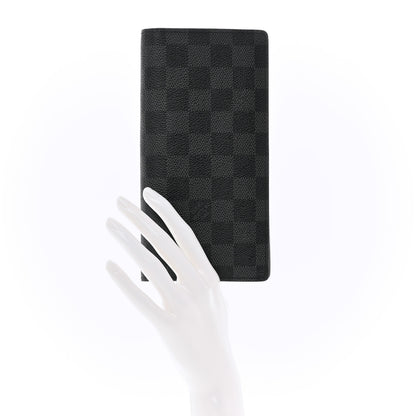 Louis Vuitton Damier Graphite Brazza Wallet 2 of 8