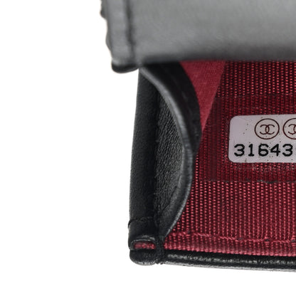 Chanel Lambskin Quilted Chanel 19 Phone Holder With Chain Black 8 of 11