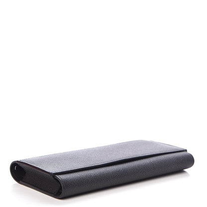 Hermes Epsom Passant Long Wallet Black 4 of 11