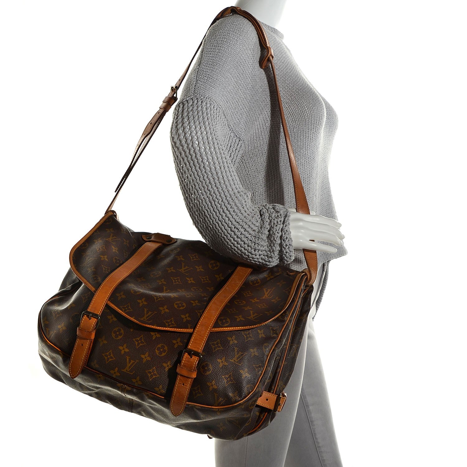 Louis Vuitton Monogram Saumur 43 2 of 7