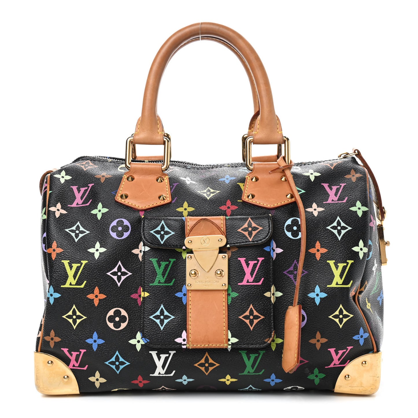 Monogram Multicolor Speedy 30 Black