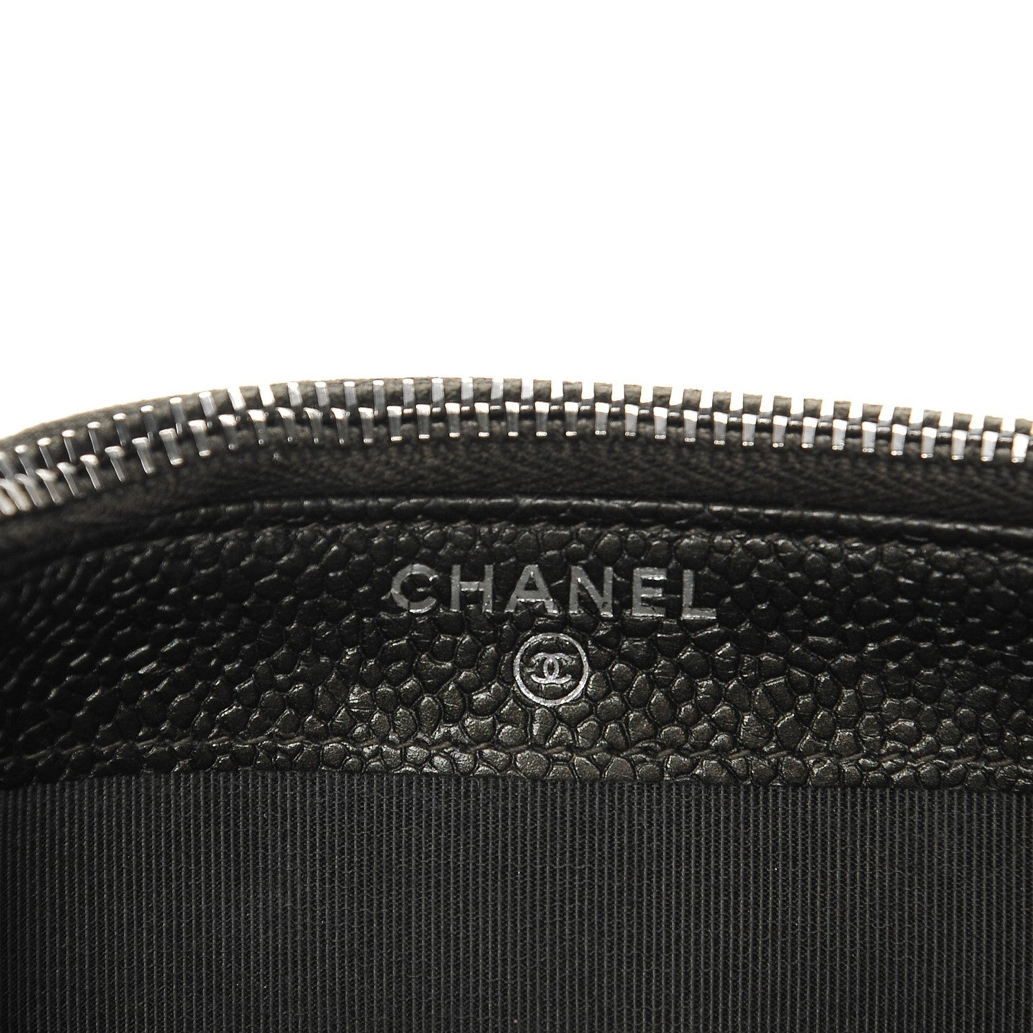 Chanel Caviar Quilted Small Clutch With Chain Dark Charcoal 6 of 12