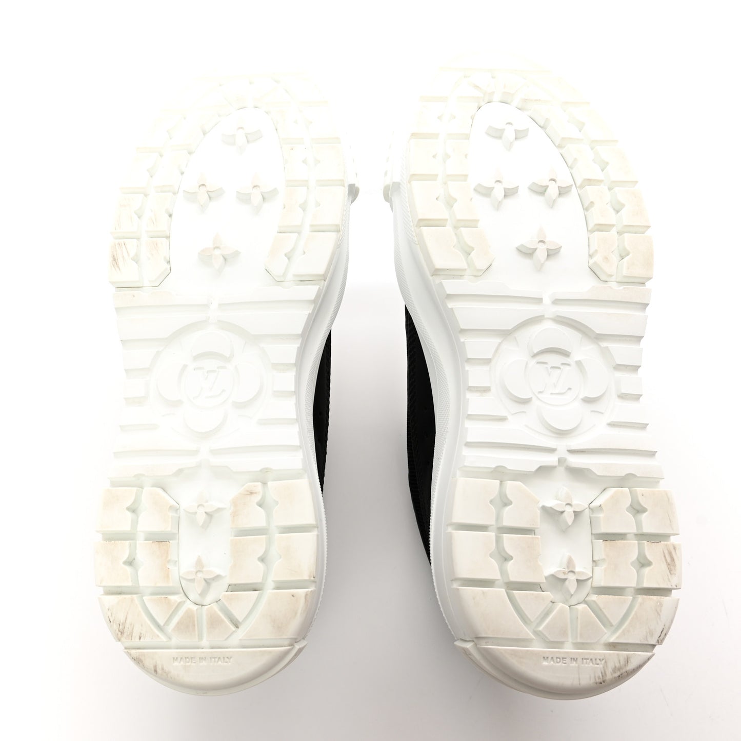 Canvas LV Squad Sneakers 38 Black