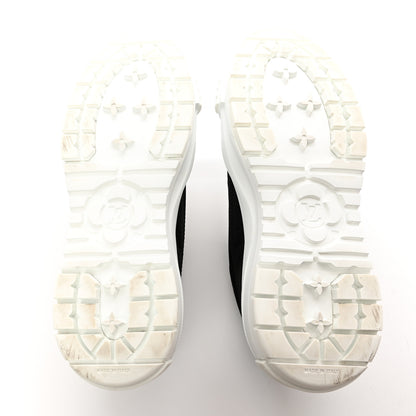 Louis Vuitton Canvas LV Squad Sneakers 38 Black 6 of 13