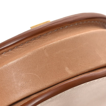 Saint Laurent Calfskin Monogram Baby Kaia Crossbody Bag Vintage Brown 11 of 12