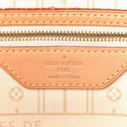 Louis Vuitton Damier Azur Neverfull MM 6 of 6