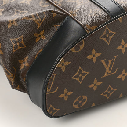 Louis Vuitton Monogram Macassar Christopher MM Backpack 7 of 8