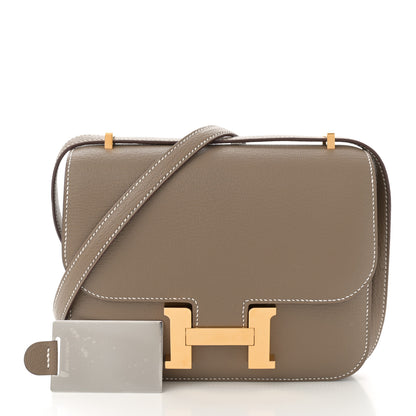 Hermes Chevre Mysore Constance 18 Etoupe 3 of 12