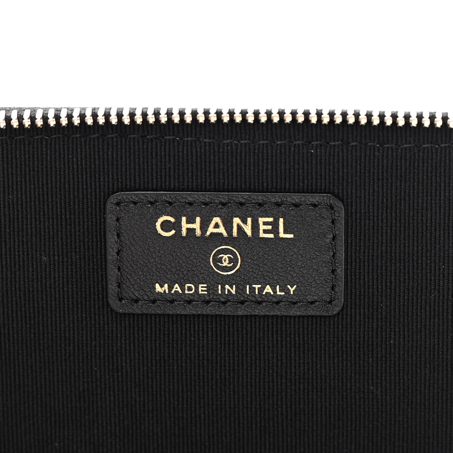 Chanel Lambskin Quilted Small Top Handle Vanity Case With Chain Black 6 of 11