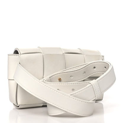 Bottega Veneta Nappa Maxi Intreccio The Belt Cassette Bag White 3 of 14