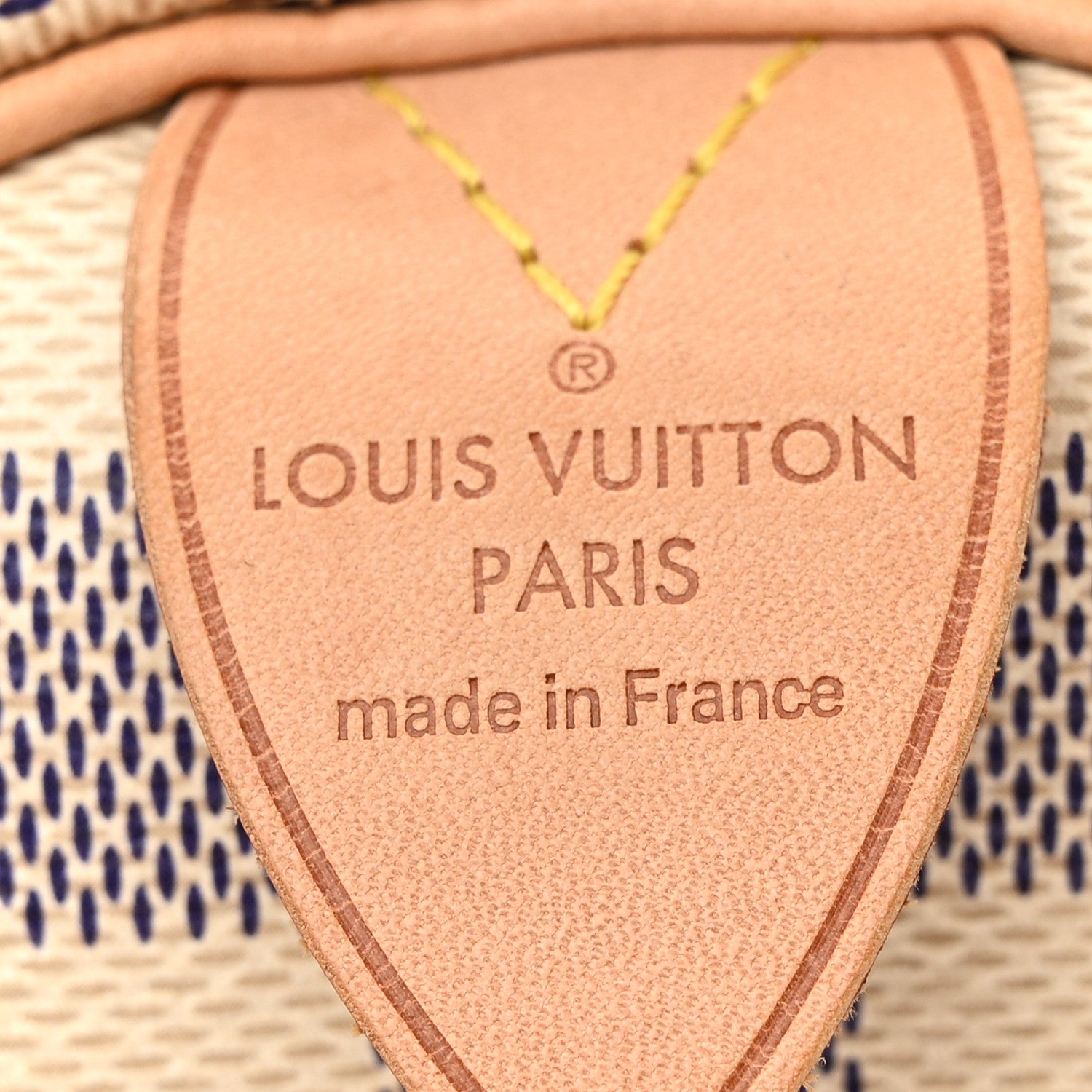 Louis Vuitton Damier Azur Speedy 35 6 of 18