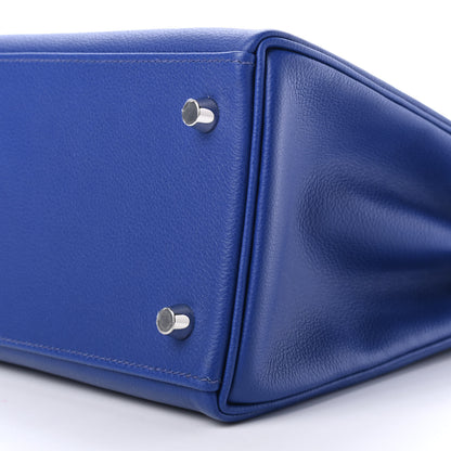 Hermes Evercolor Verso Kelly Retourne 28 Bleu Royal 5P Pink 8 of 13