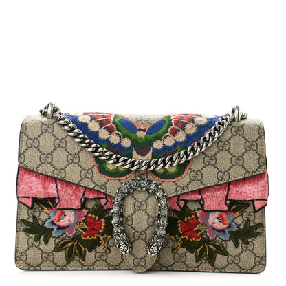 Gucci GG Supreme Monogram Embroidered Small Dionysus Shoulder Bag 1 of 14