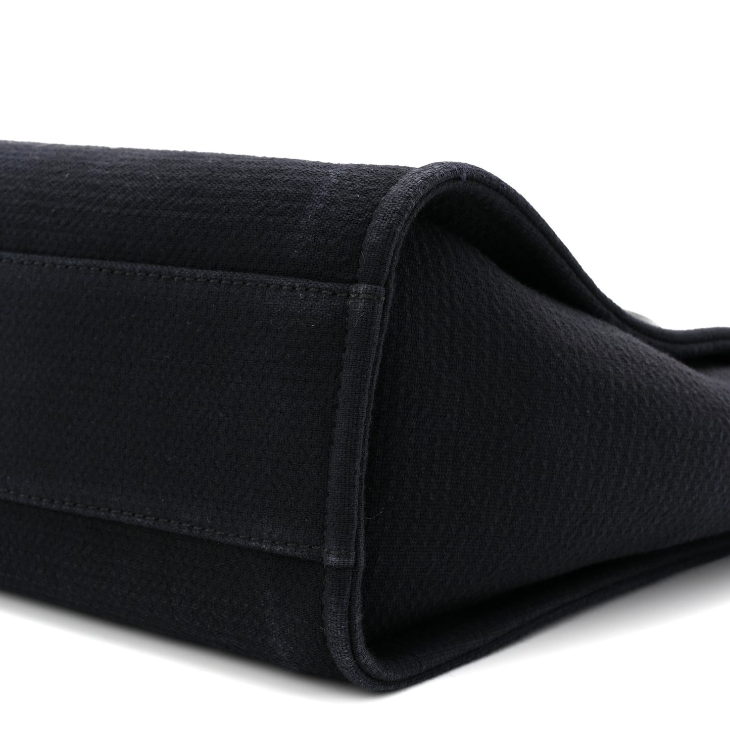 Mixed Fibers Small Deauville Tote Dark Blue
