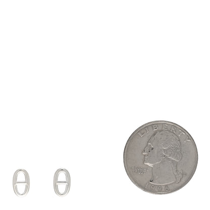 Hermes Sterling Silver TPM Farandole Earrings 2 of 5