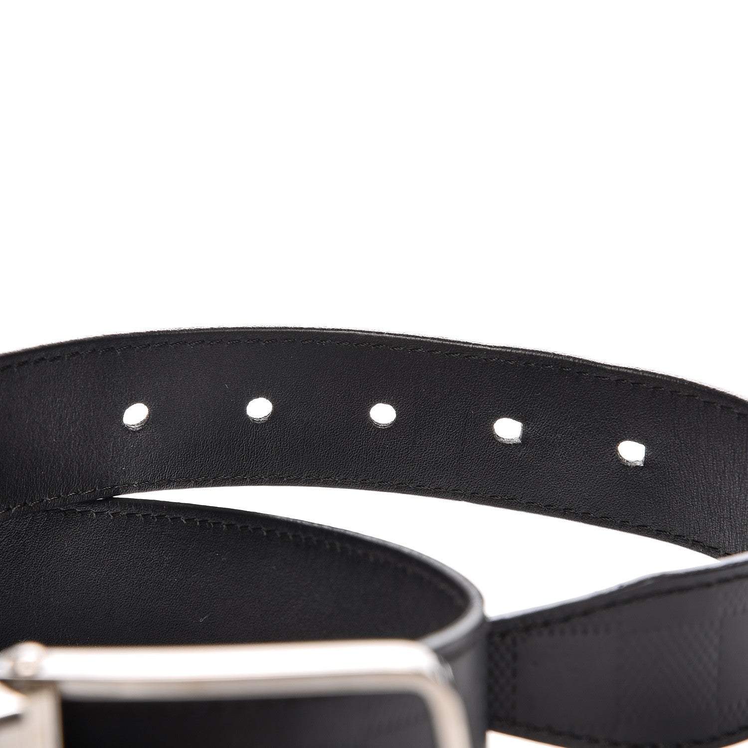 Louis Vuitton Damier Infini Calfskin 35mm Belt 100 40 Black 5 of 6