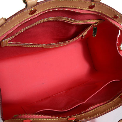 Louis Vuitton Vernis Brea MM Rose Litchi 5 of 7