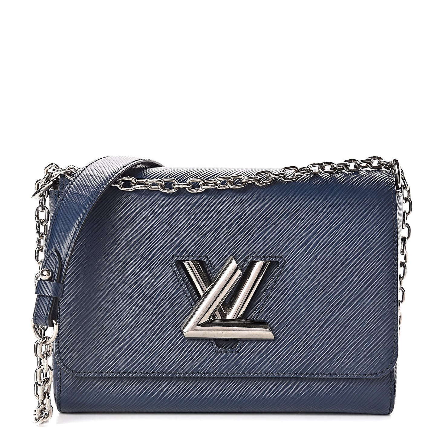 Epi Twist Shoulder Bag MM Indigo