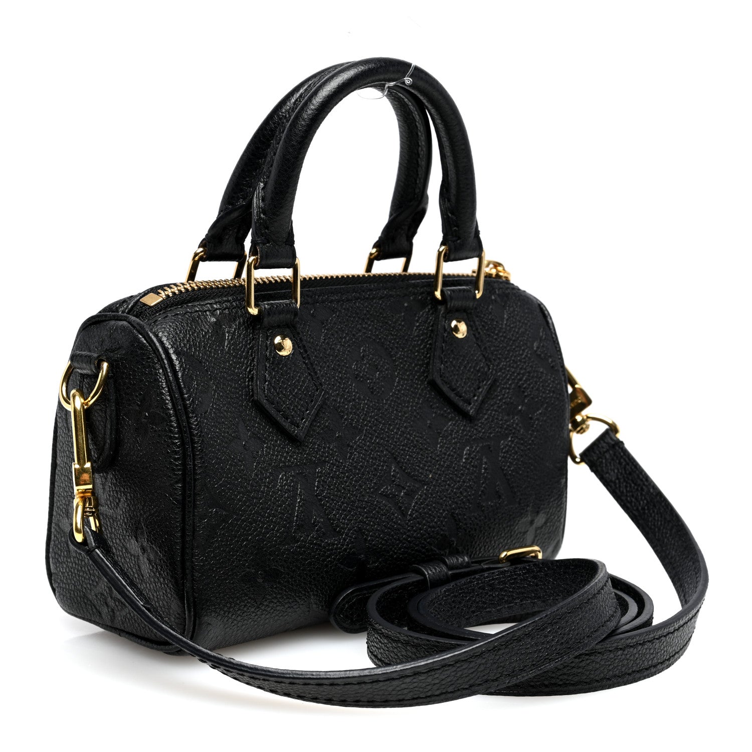 Louis Vuitton Empreinte Monogram Nano Speedy Black 3 of 9