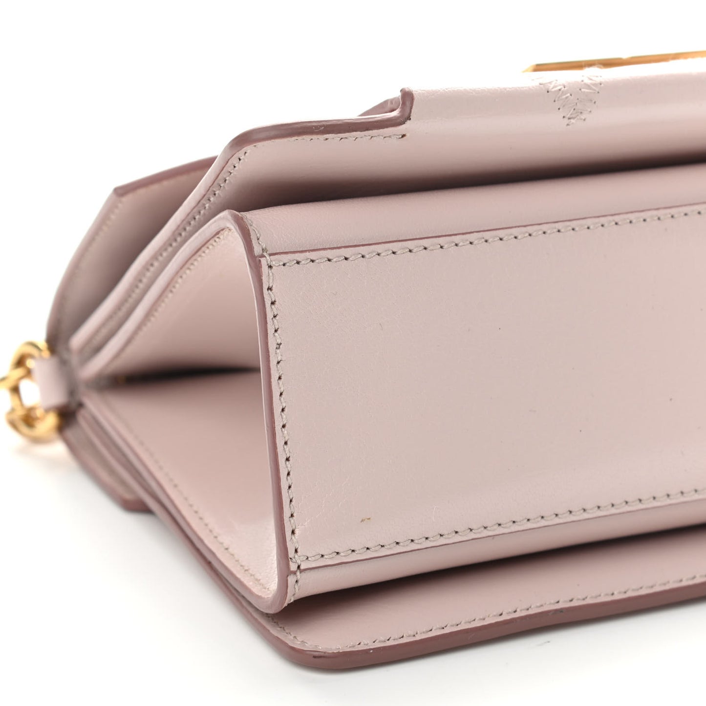 Goatskin Quilted Small GV3 Shoulder Bag Pale Pink