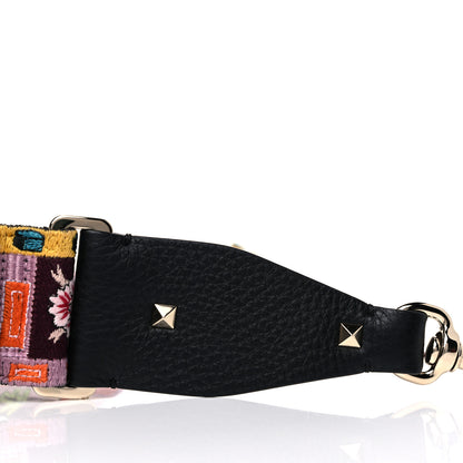 Valentino Garavani Canvas Counting Rockstud Guitar Strap Multicolor 5 of 9