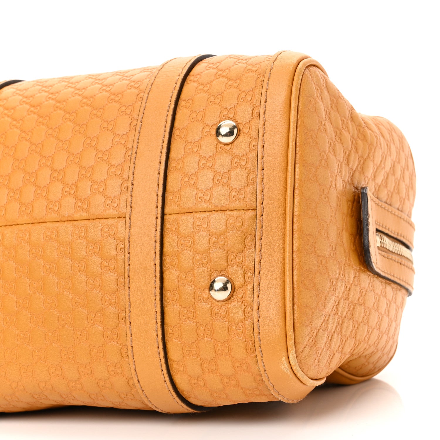 Gucci Microguccissima Small Boston Yellow 11 of 12