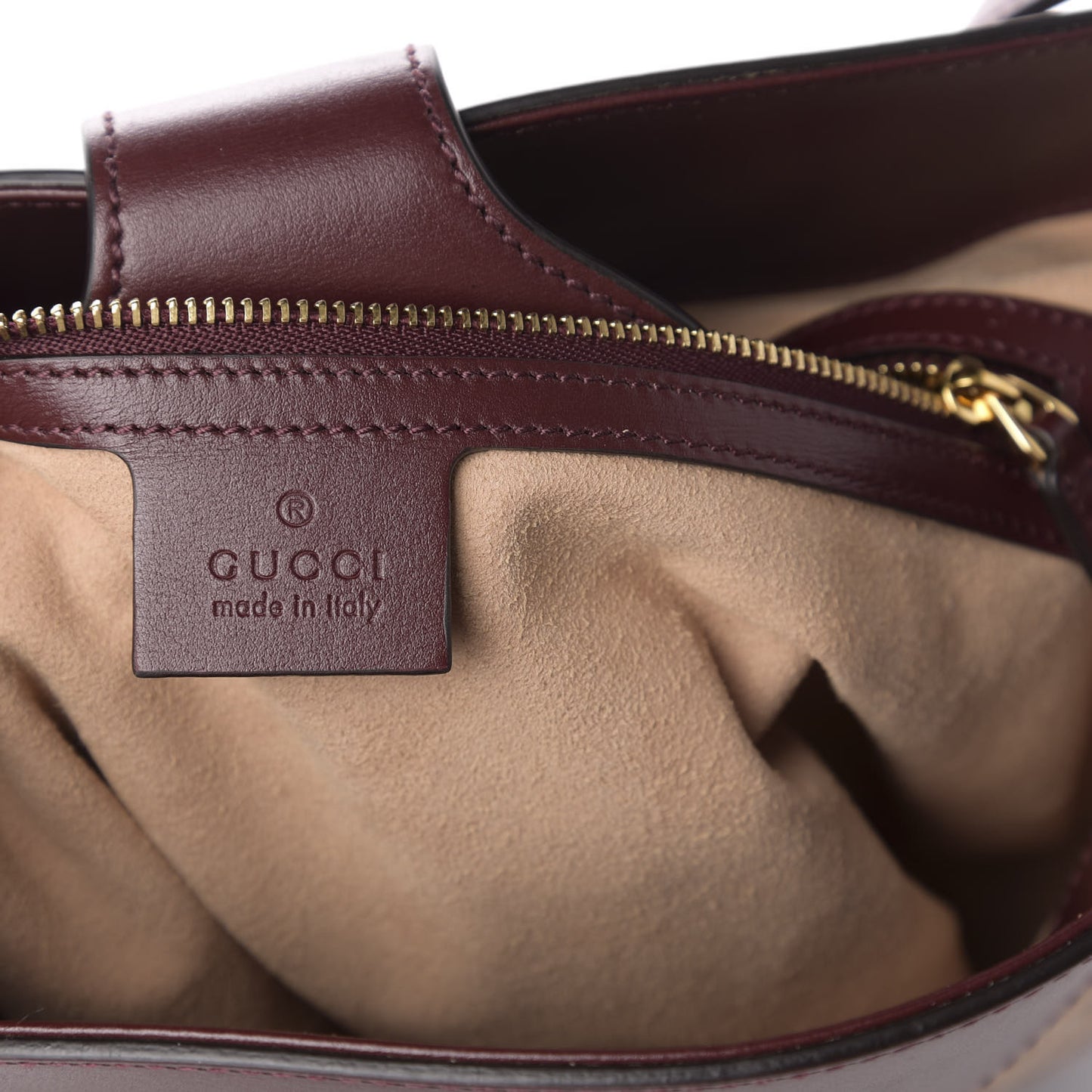 GG Monogram Calfskin Medium Arli Shoulder Bag Sahara Rubino Chardonnay