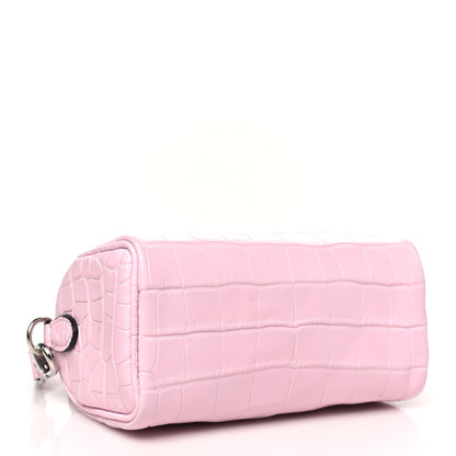 Louis Vuitton Alligator Nano Speedy Pink 4 of 9
