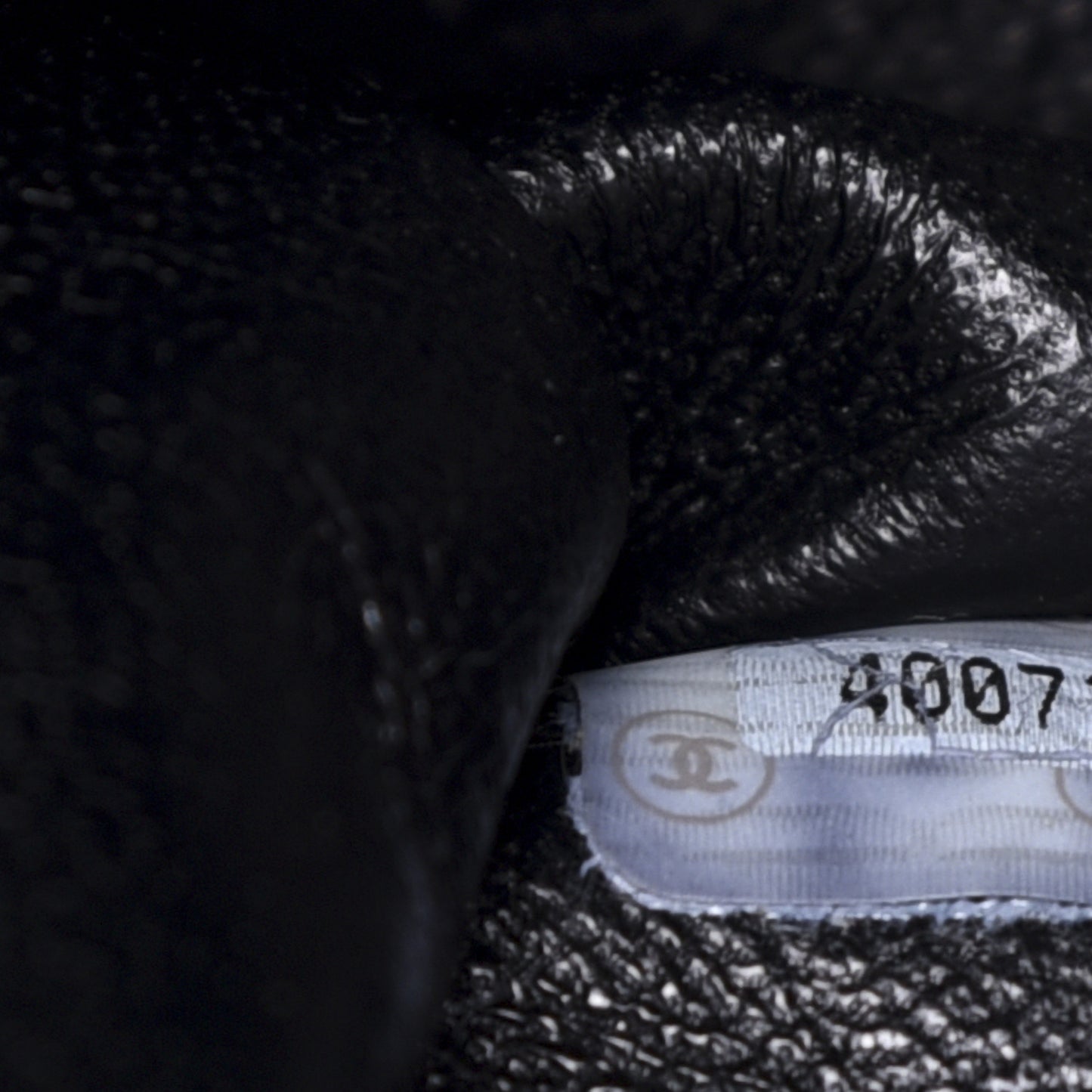 Lambskin CC Tote Black
