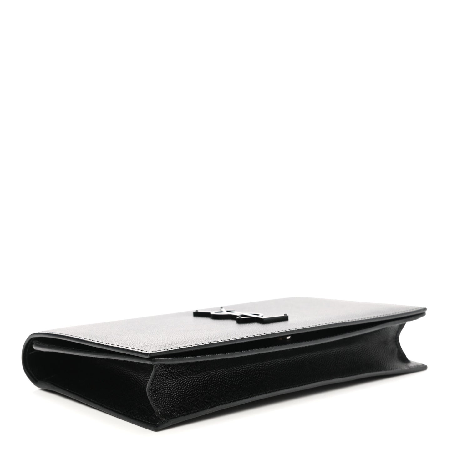 Grain De Poudre Classic Monogram Kate Clutch Black