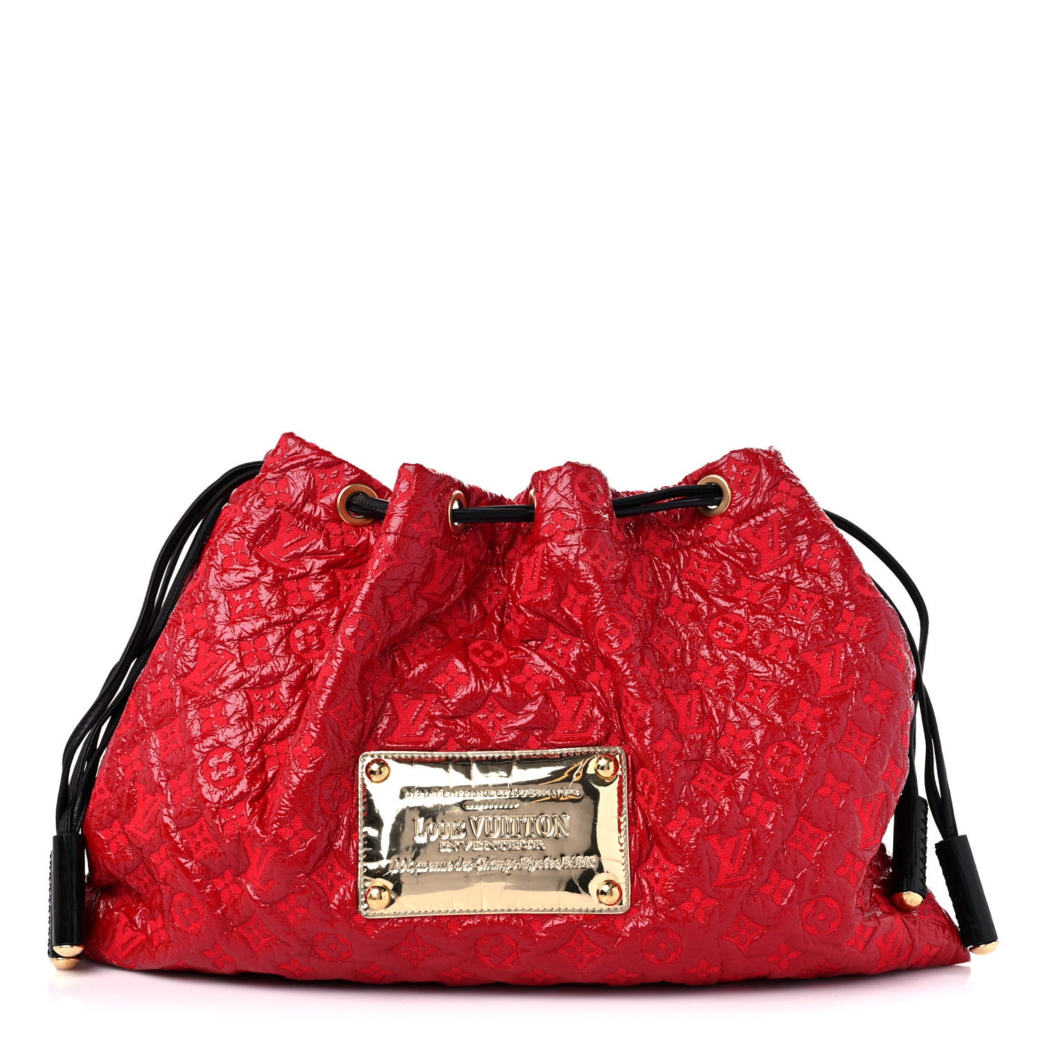 Louis Vuitton Vinyl Monogram Squishy Inventeur Red 1 of 7