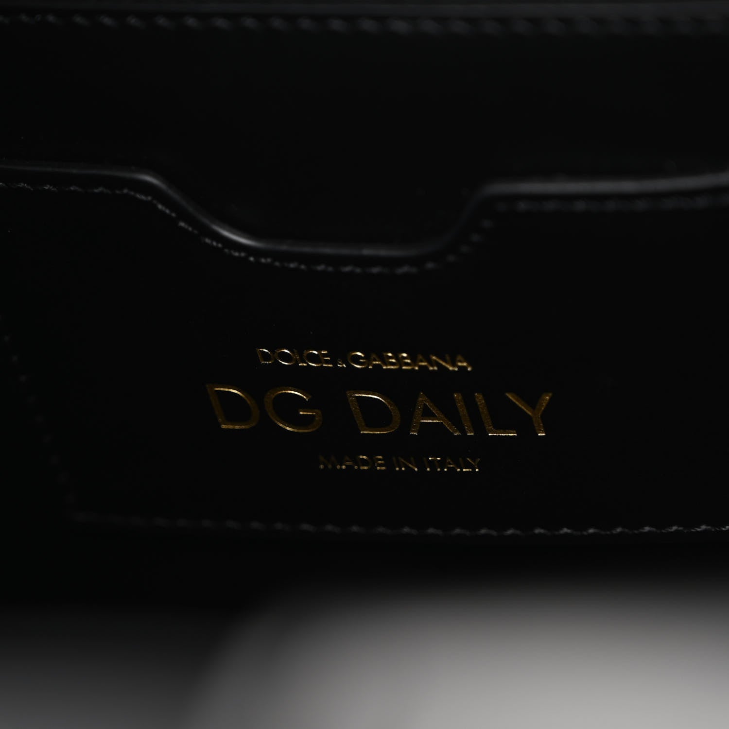 Dolce & Gabbana Calfskin DG Logo Tote Black 6 of 9
